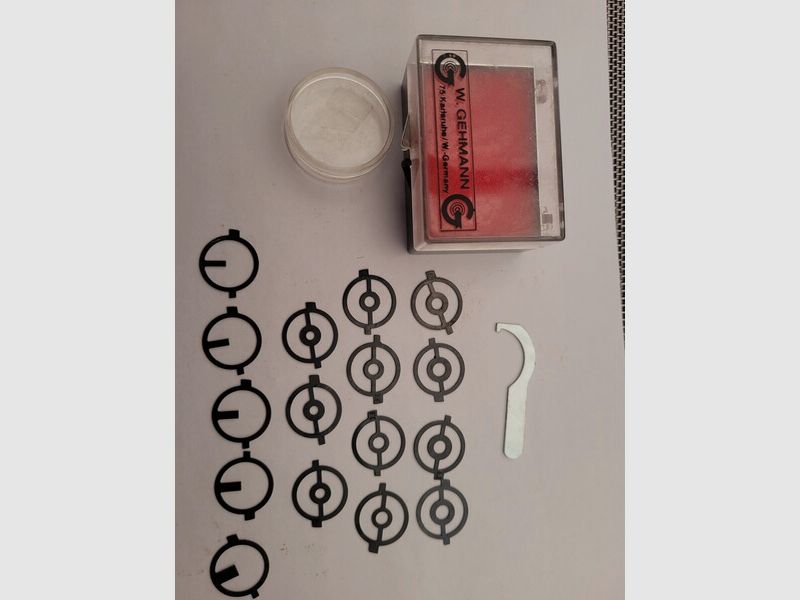 Anschütz Ringkorn Set M18, Blechkorn, Balkenkorn