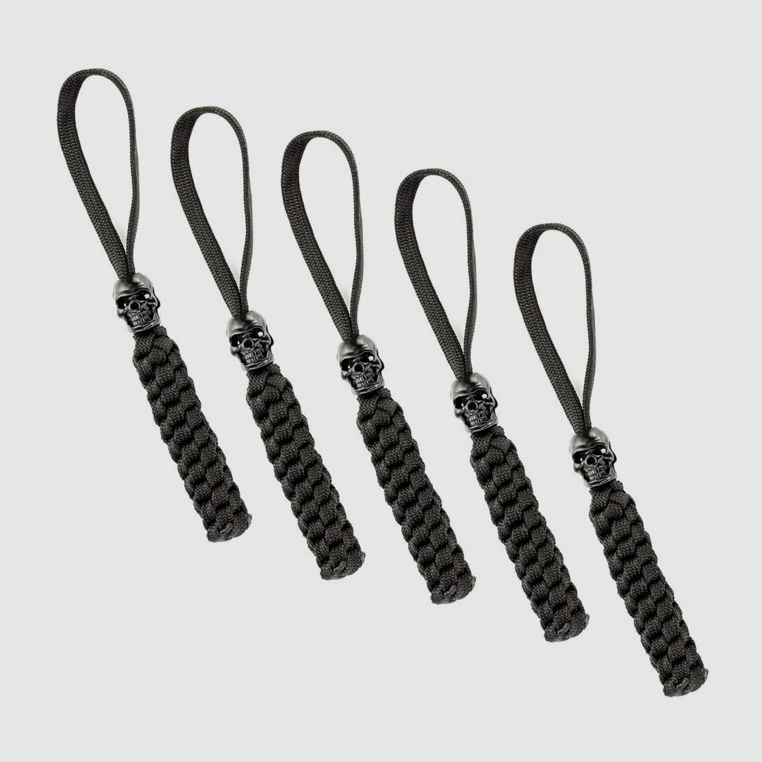 Lanyard mit Totenkopf 5er Sparset