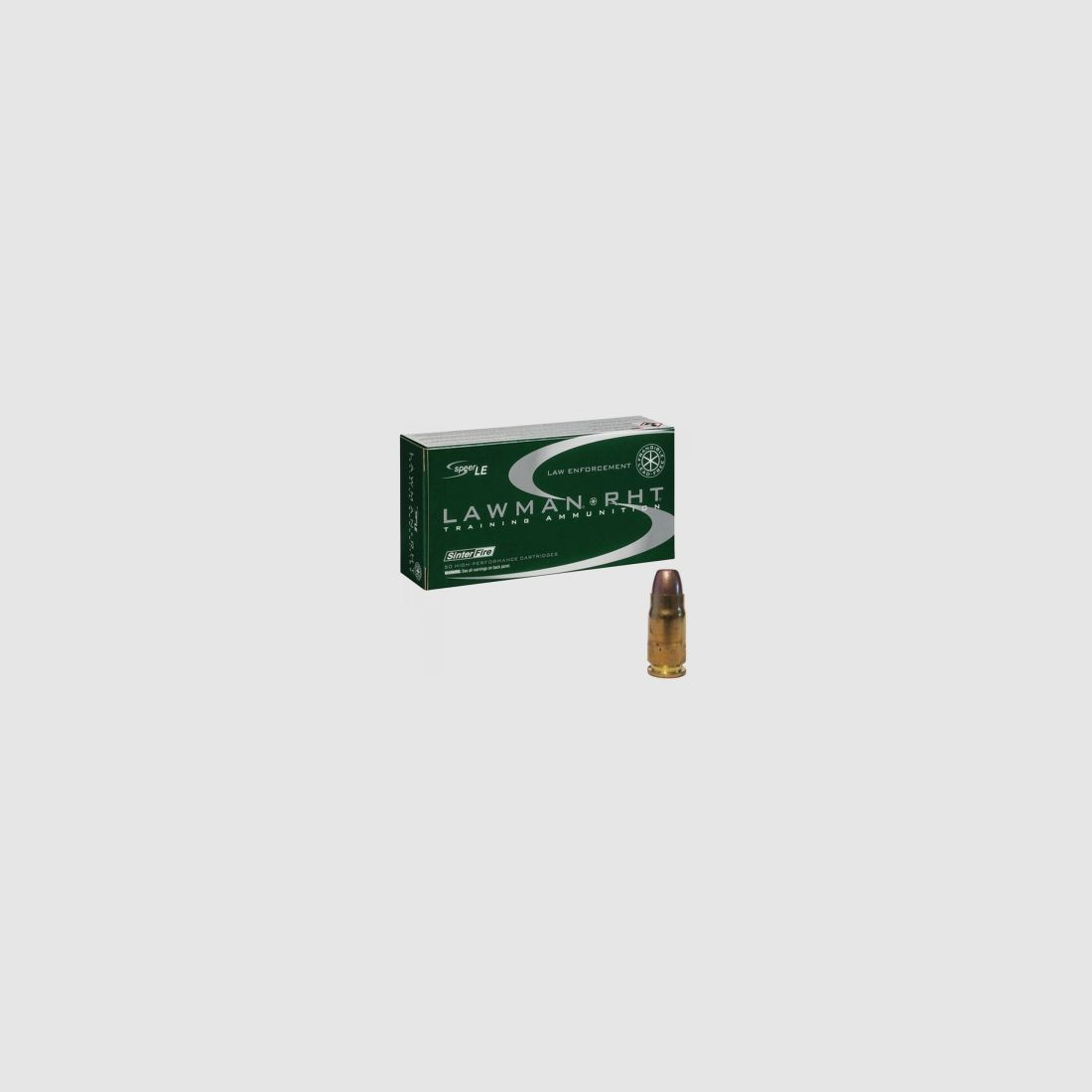 Speer Lawman RHT .357 Sig 100GR Sinterfire Frangible 50 cartouches