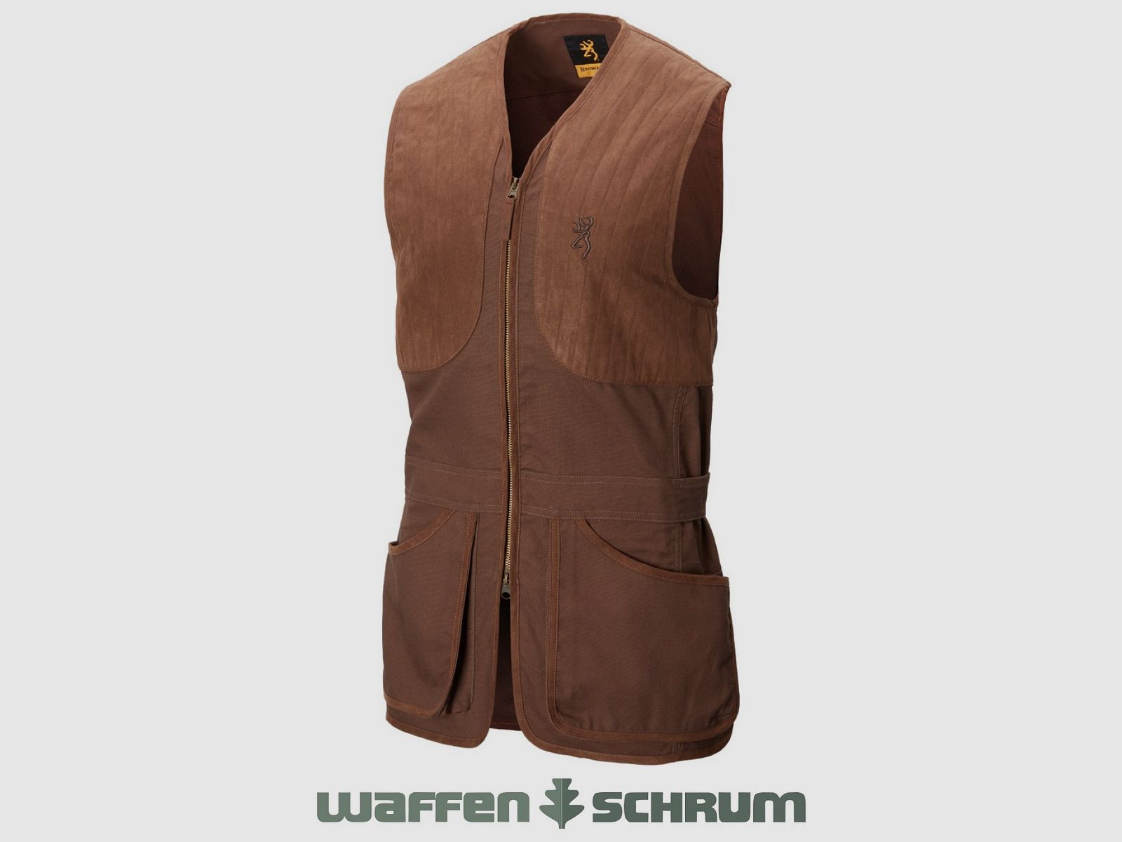 Browning Schießweste Elite Dunkelbraun