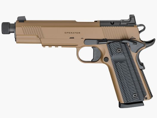 1911 Operator 5,75" AOS Cañón Roscado Coyote Marrón
