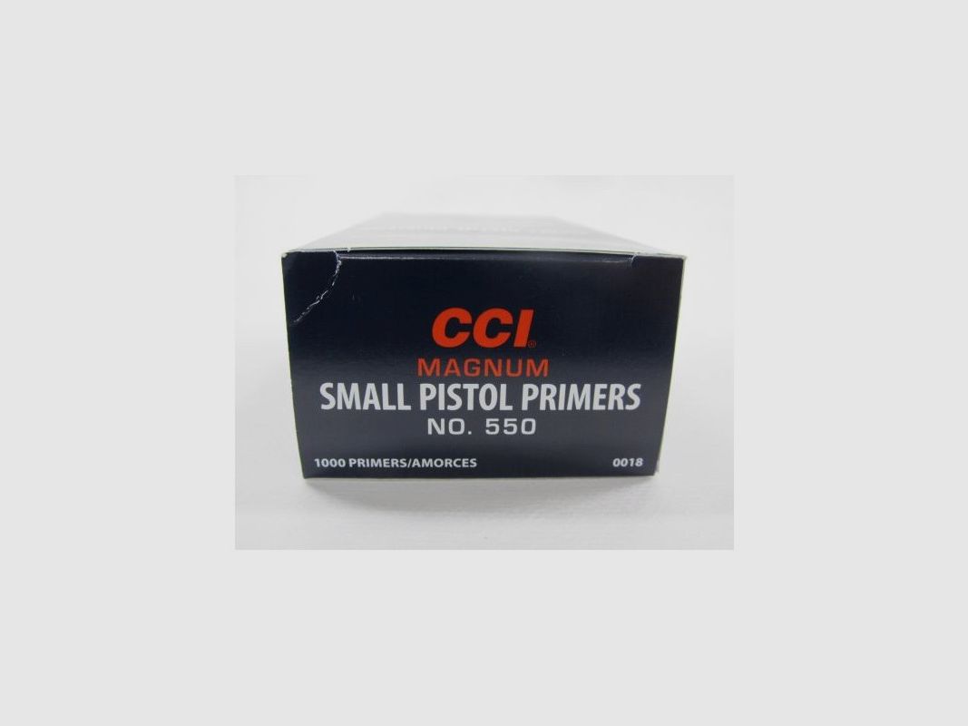 CCI550 PERCUSIONES SC1000 SMALL PISTOL