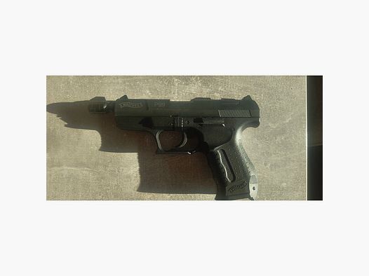 Walther P99 Schreckschuss Pistole 9mm P.A.K.mit Geldkassette