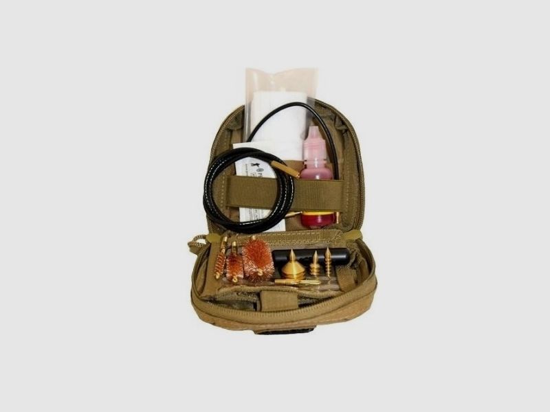 Kit de nettoyage 3-Gun Coyote .22-12GA