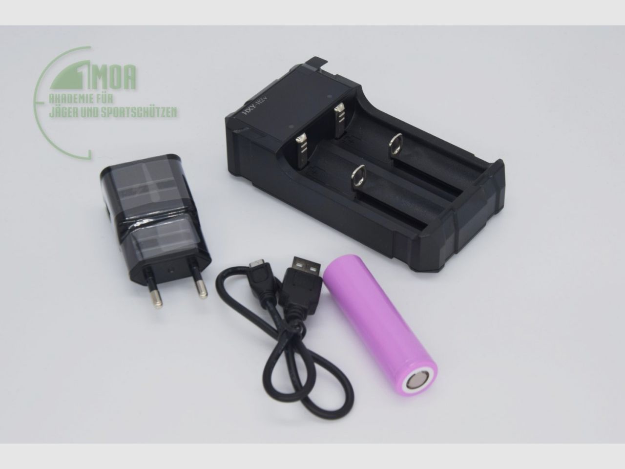 Lader voor 18650-batterij PARD
