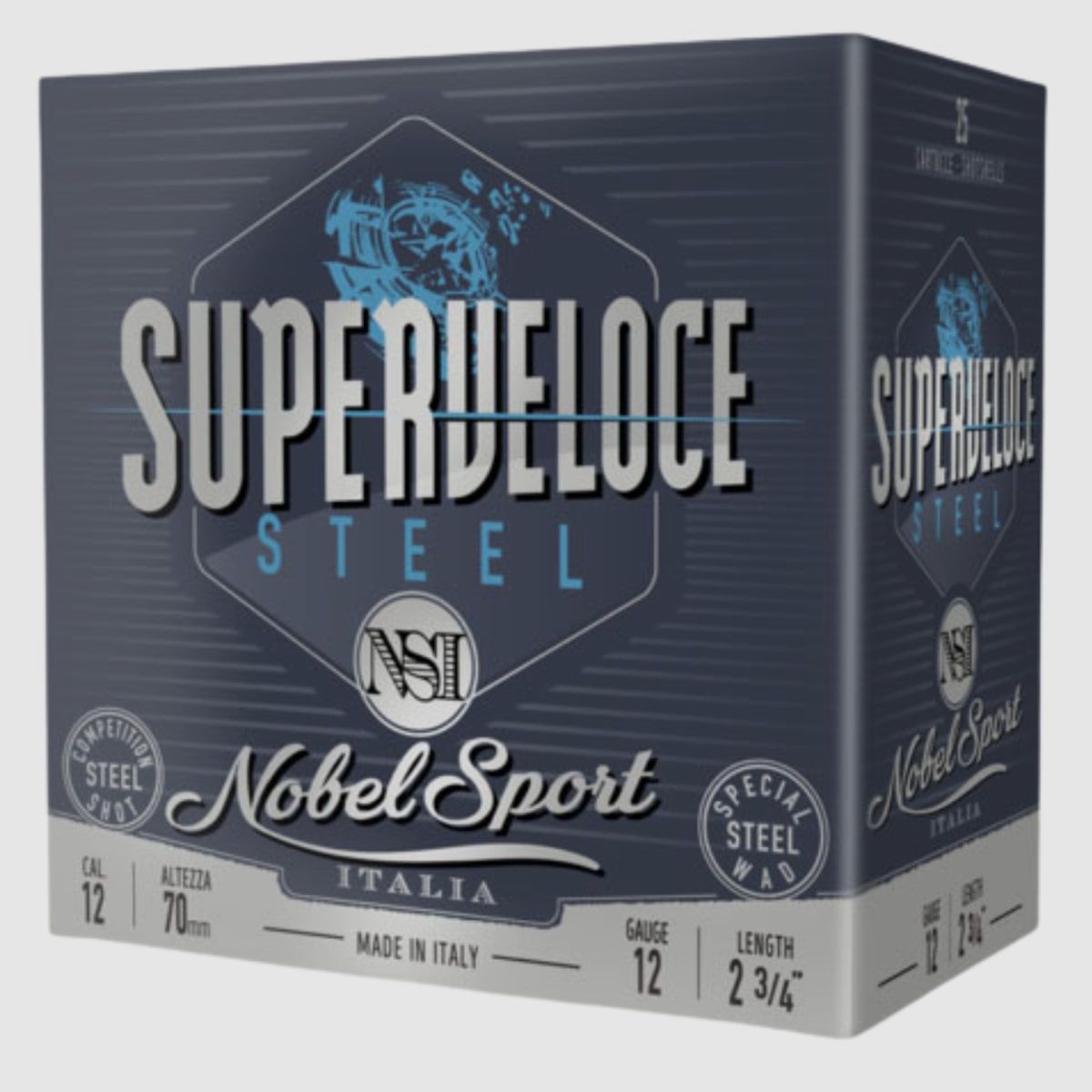 Nobel Sport Italia 12/70 Superveloce Steel Trap T7 2,5mm - 24g
