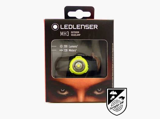 Ledlenser 502149 LED headlamp MH3 black yellow 200 lumens