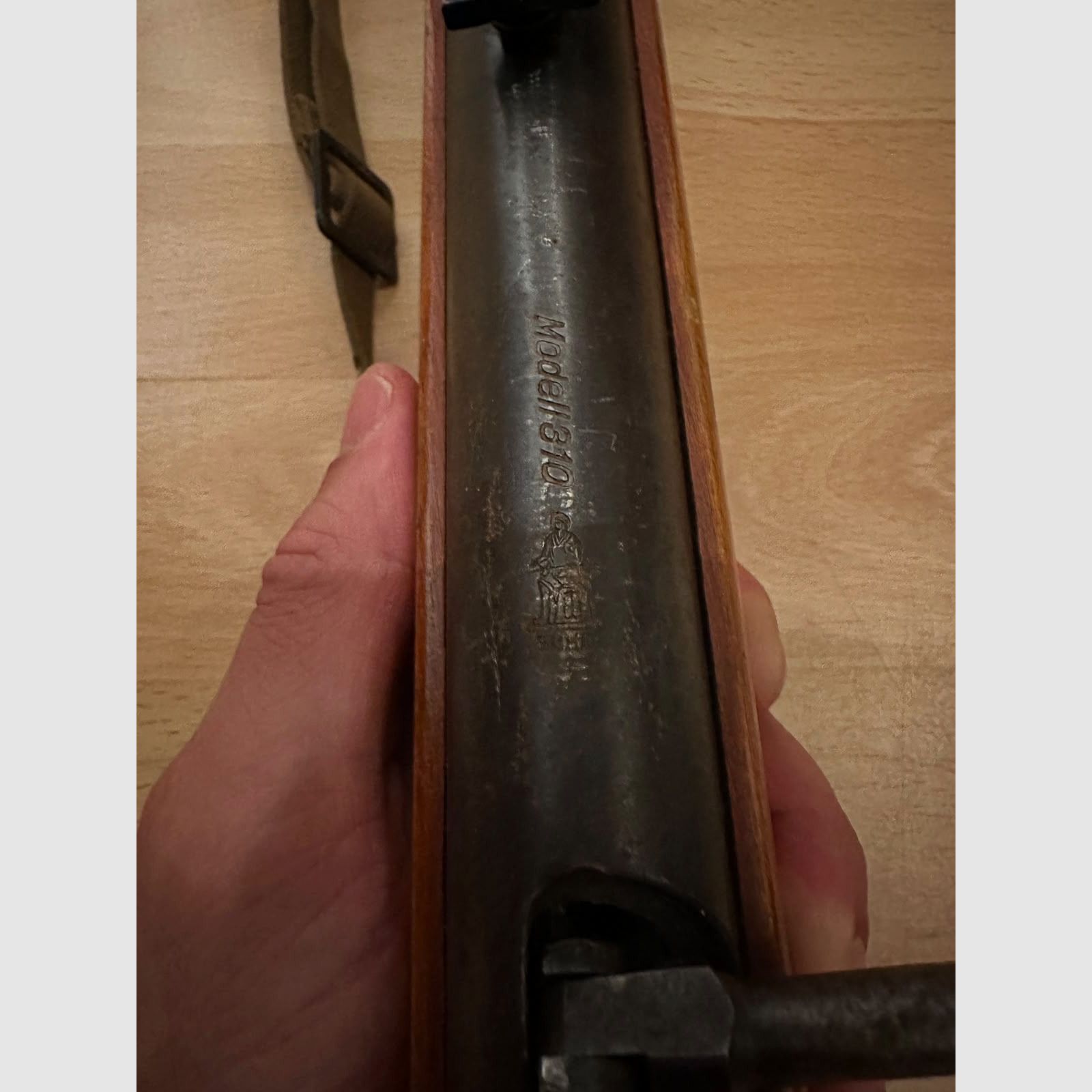 Haenel Suhl Modell 310 Repetier-Luftgewehr – inkl. 8-Schuss-Magazin – Voll funktionstüchtig