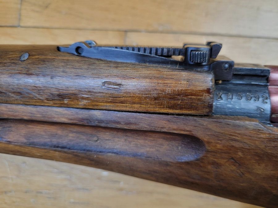 Fucile semi-automatico sovietico iconico SVT-40 – Arsenal di Tula nel 1944 – Arma originale non registrata – Numero di serie singolo – Calibro originale 7,62x54r – Ottime condizioni ++, immagine 31 di 36