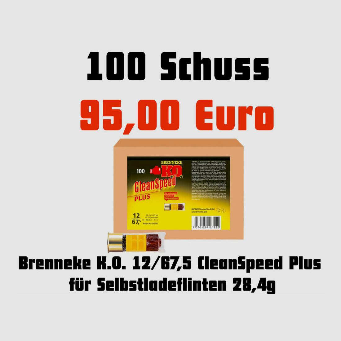 Brenneke Clean Speed Plus