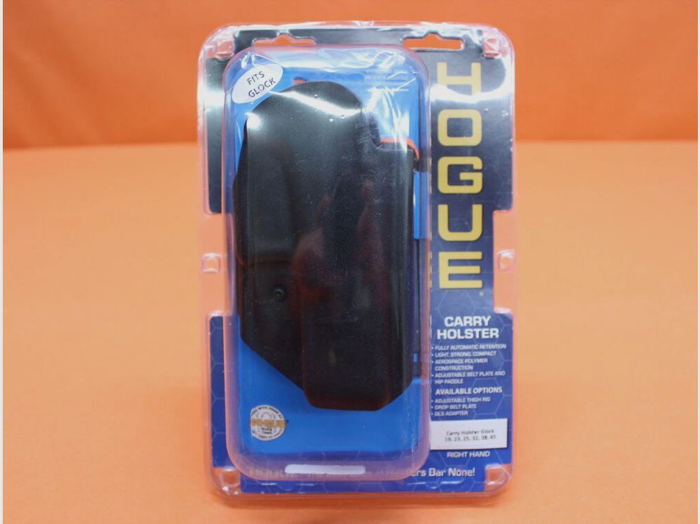 HOGUE HOGUE Holster ARS Stage 1 Carry RH (52019) Glock 19/ 23/ 25/ 32/ 38/ 45 incl. paddle/ belt plate
