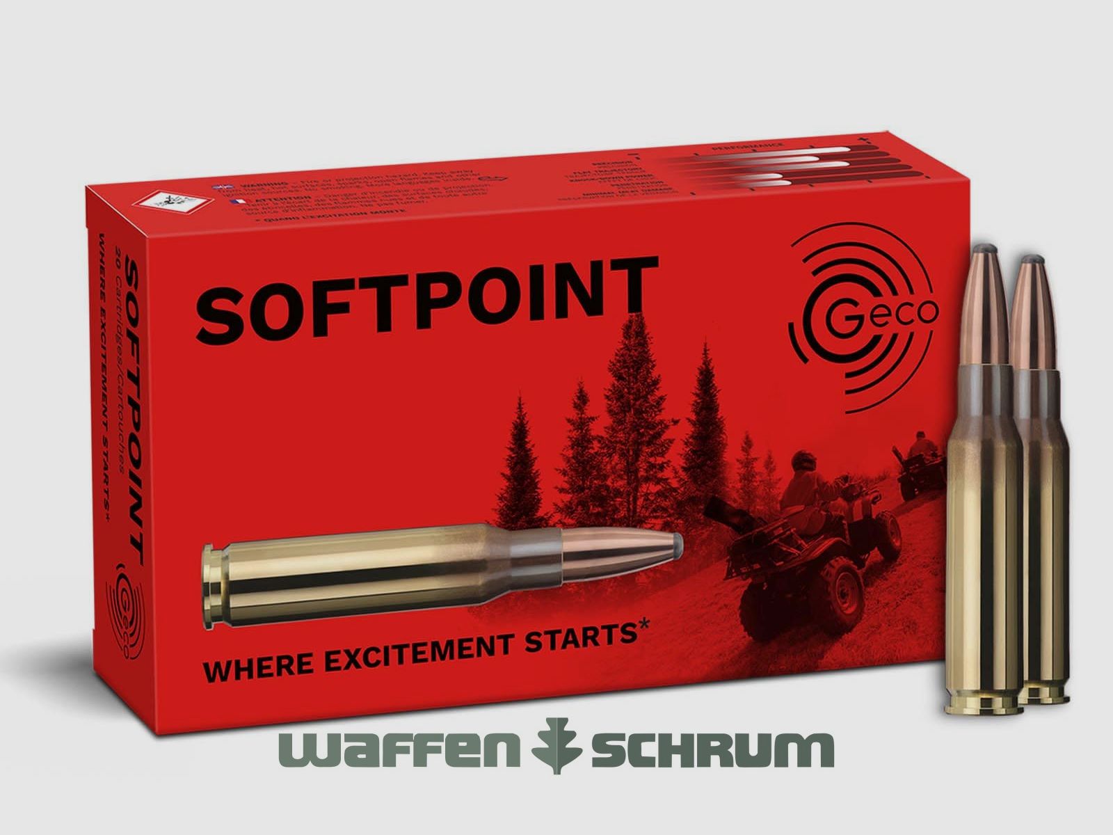 Geco .308Win Teilmantel/SP 11,0g - 170gr
