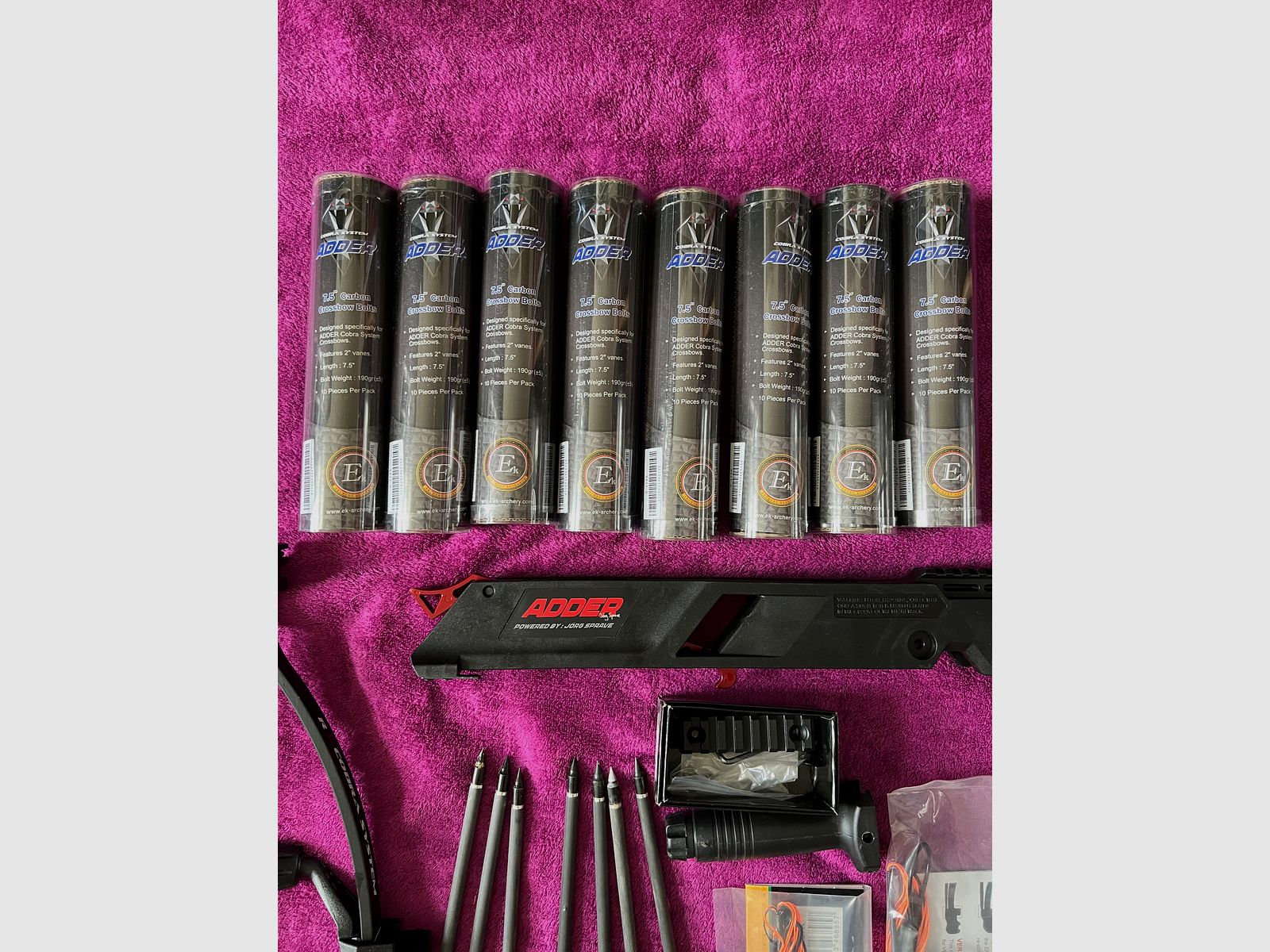 Ballesta Cobra Adder 7 disparos cargador