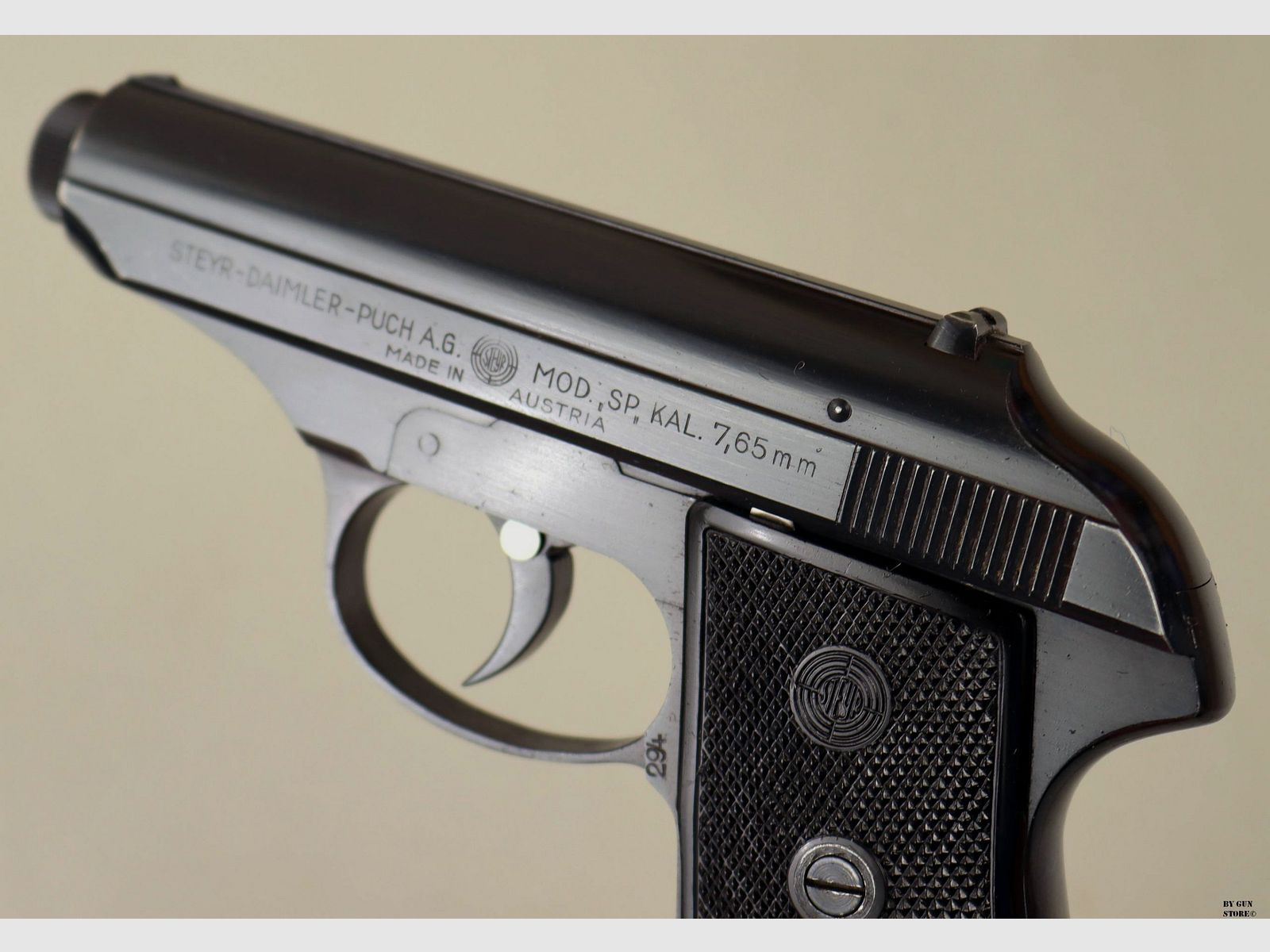 Pistolet Steyr Daimler Puch AG mod. SP cal. 7,65 mm n° de série 294, image 10 sur 13
