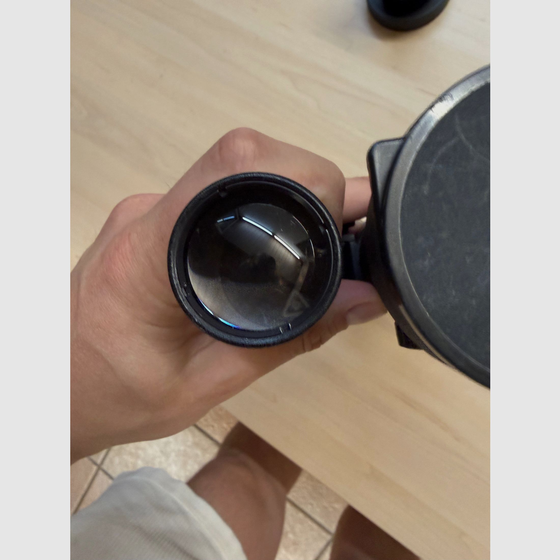 Dedal 552 Gen. 3 Schwarz/Weiss analoges Nachtsichtgerät Lahoux Helios Pro 850 Nm