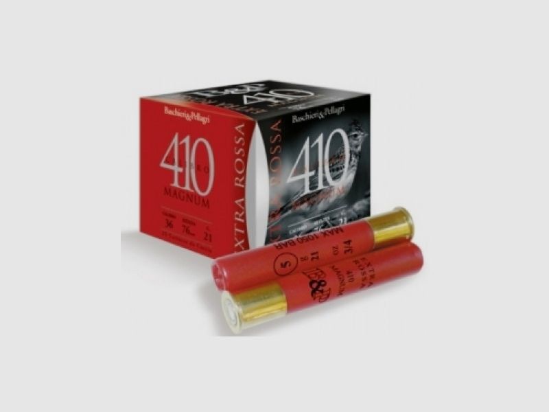 BASCHIERI & P. EXTRA ROSSA Kal.410 Magnum gr.21 pb.5