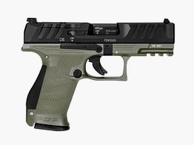 WALTHER PDP Compact 9 mm Luger Pistole Green 4" 15 Schuss Magazin Optik Ready