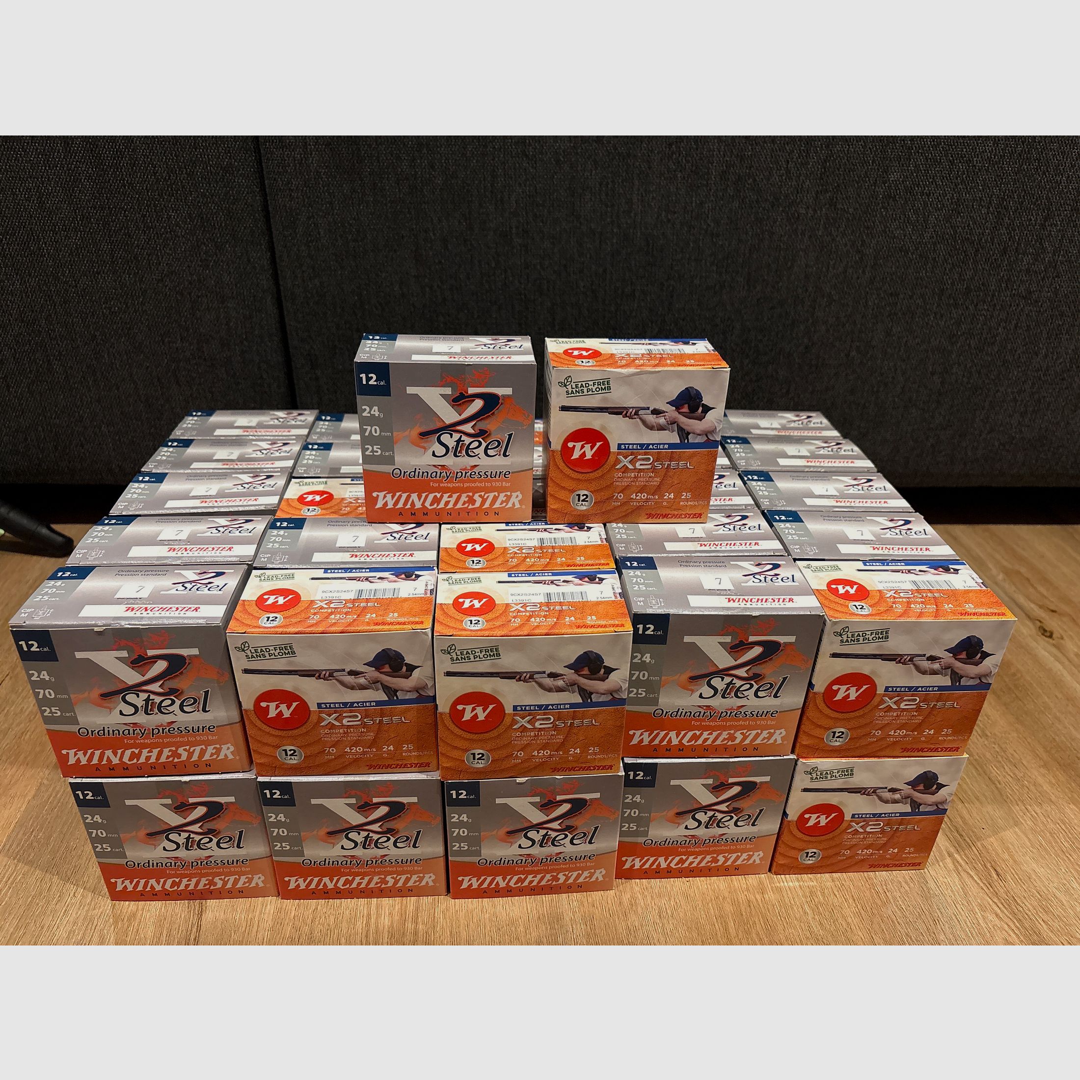 Winchester X2 Trap 12/70 - Schrotpatronen
