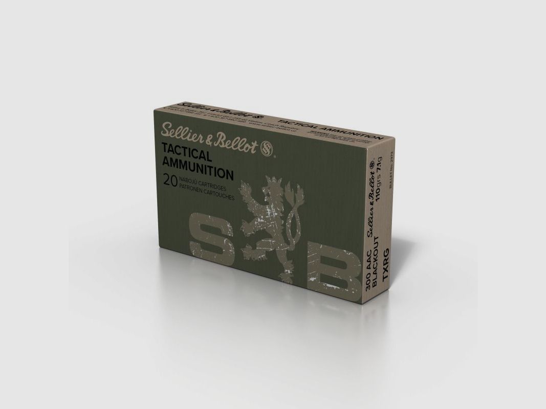 S&B .300 AAC Blackout Exergy Blue 7.1g/110gr, image 2 of 6