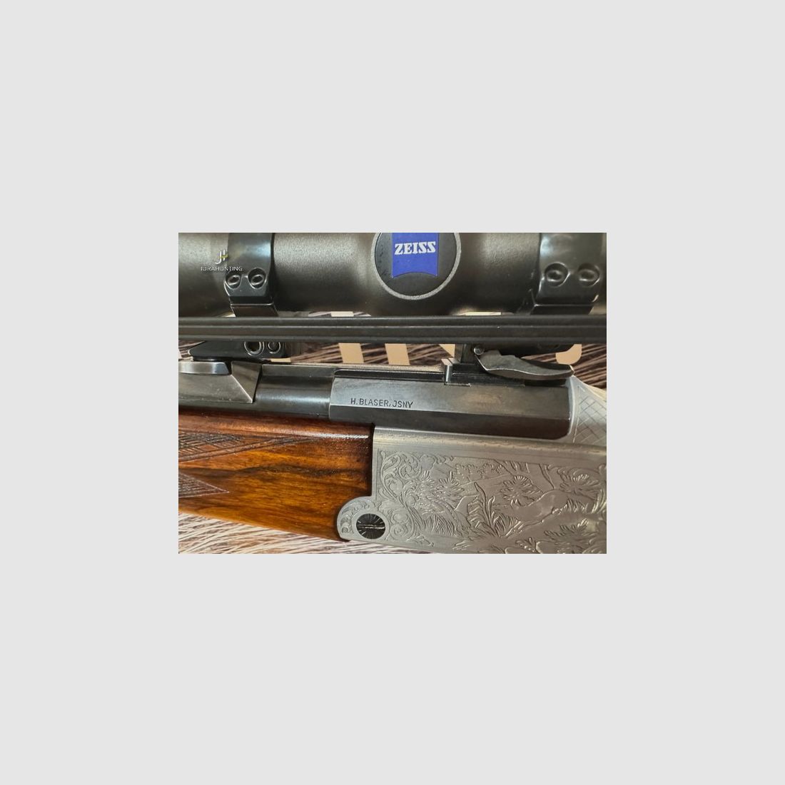 Blaser BBF; 5,6x50R Mag; 16/70; Zeiss 3-12x50