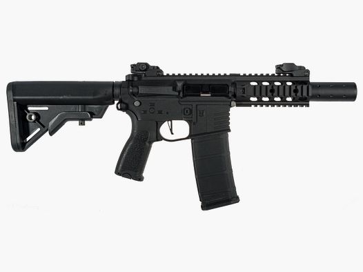 AR15 SilentOps CQB ETU NC! - Serie Delta Armory Schwarz S-AEG Airsoft Gewehr Frei ab 18 Jahren