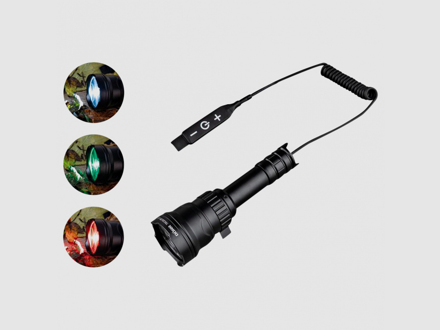 Dörr       Dörr   LED Taschenlampe Jagd Zoom (Tricolor)