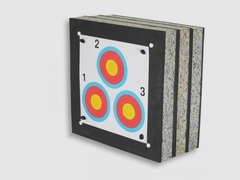 ARMBRUST-TARGET ZIELSCHEIBE - 60 x 60 x 30 CM - 250 LBS / 440 FPS