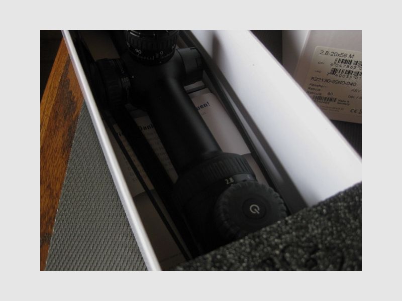 Absoluut BESTE PRIJS = " NIEUWE " GENERATIE-II ZEISS V8 2,8-20x56 M = Binnenrail + ASV-hoogte + Reticle-60 !! GEEN Blaser-Mauser-Sauer-Swarovski-LEICA-SteelAction-MINOX-Steyr-GPO-DDoptics