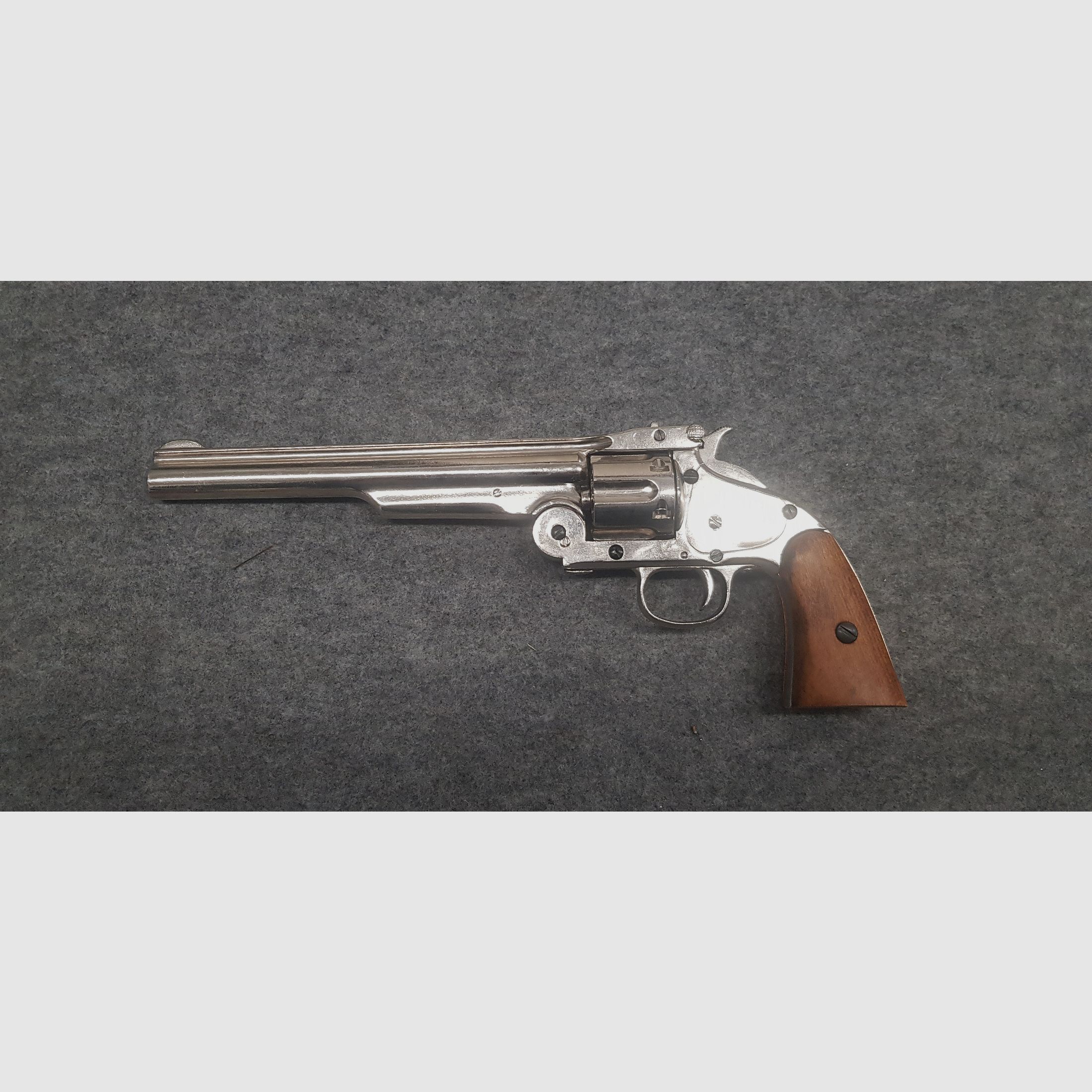 Kipplaufrevolver Peacemaker 45 Western Revolver Single Action Magnum Derringer  Deko Modell Denix Kavallerie Schofield USA  M 1869