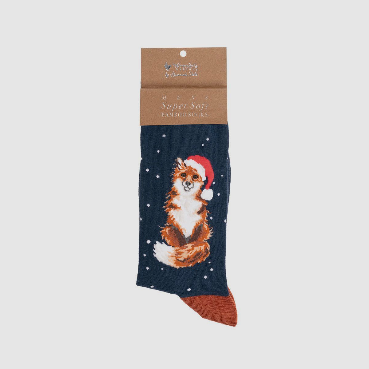 Wrendale Herren - Socken "Festive Fox"
