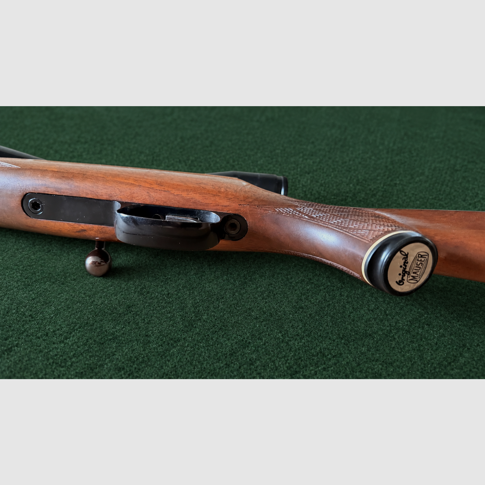 Mauser Modell 66 bolt-action rifle .375 H&H Magnum with Schmidt & Bender 6×42 scope, zdjęcie 2 z 11