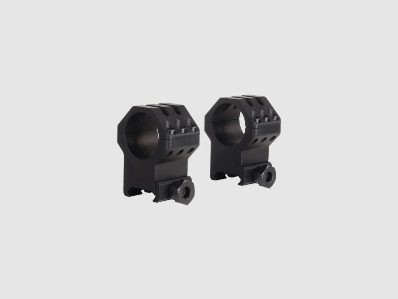 Weaver Tactical 6-Hole Picatinny-Style Rings matte black 25.4mm extra extra high, BH 16.26mm