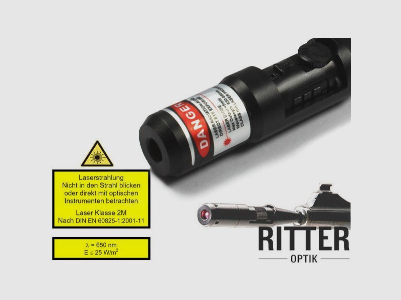 Der letzte RITTER Laser Schussprüfer Einschießhilfe für alle Kaliber Laser BoreSighter