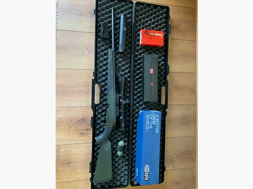 Steyr Mannlicher CL II 3006, silencer