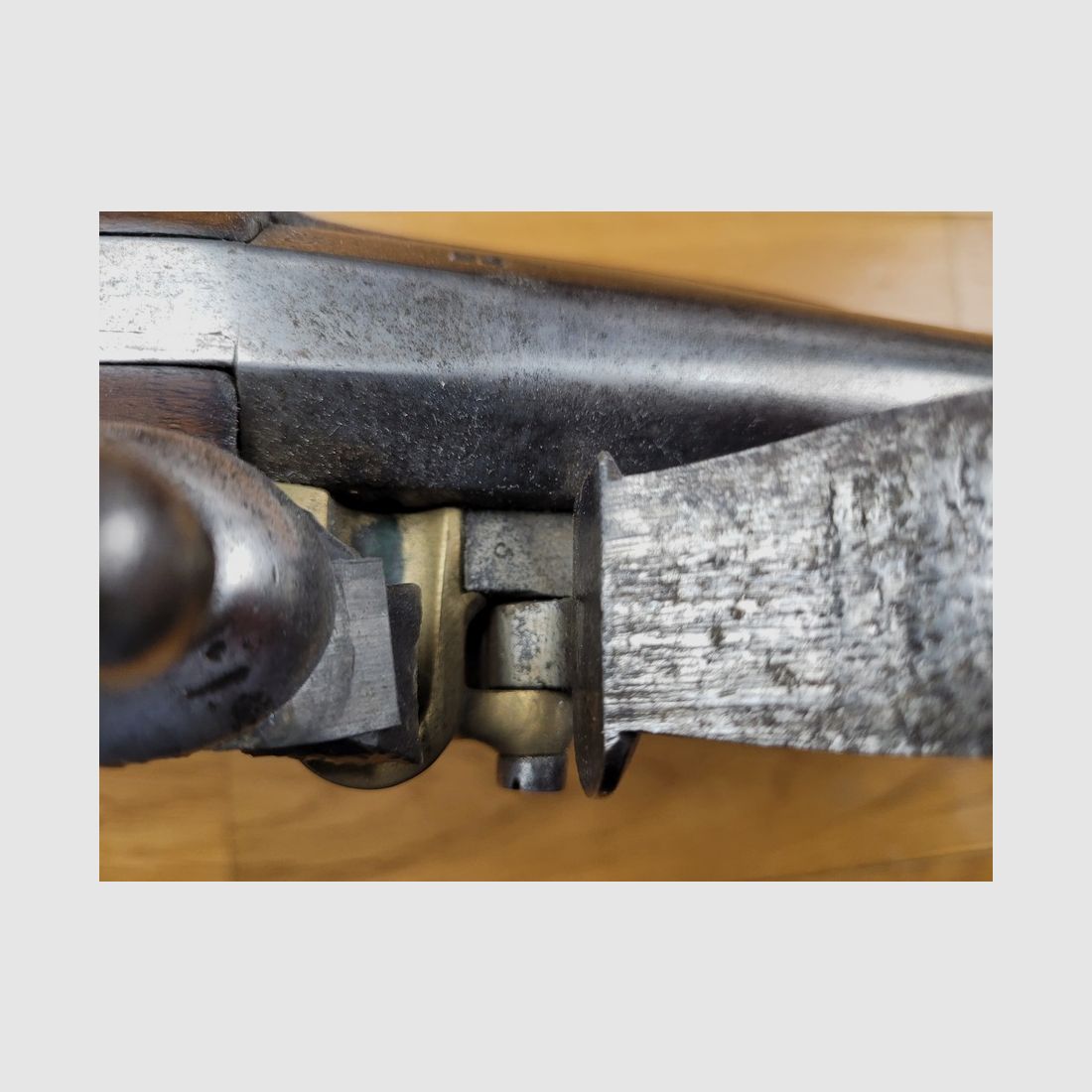 Seltenes Infanteriegewehr 1777 modifiziert AN IX – Echtes revolutionäres Gewehr! – Sehr homogen – Die guten sind rar! – TBE, Bild 9 von 28