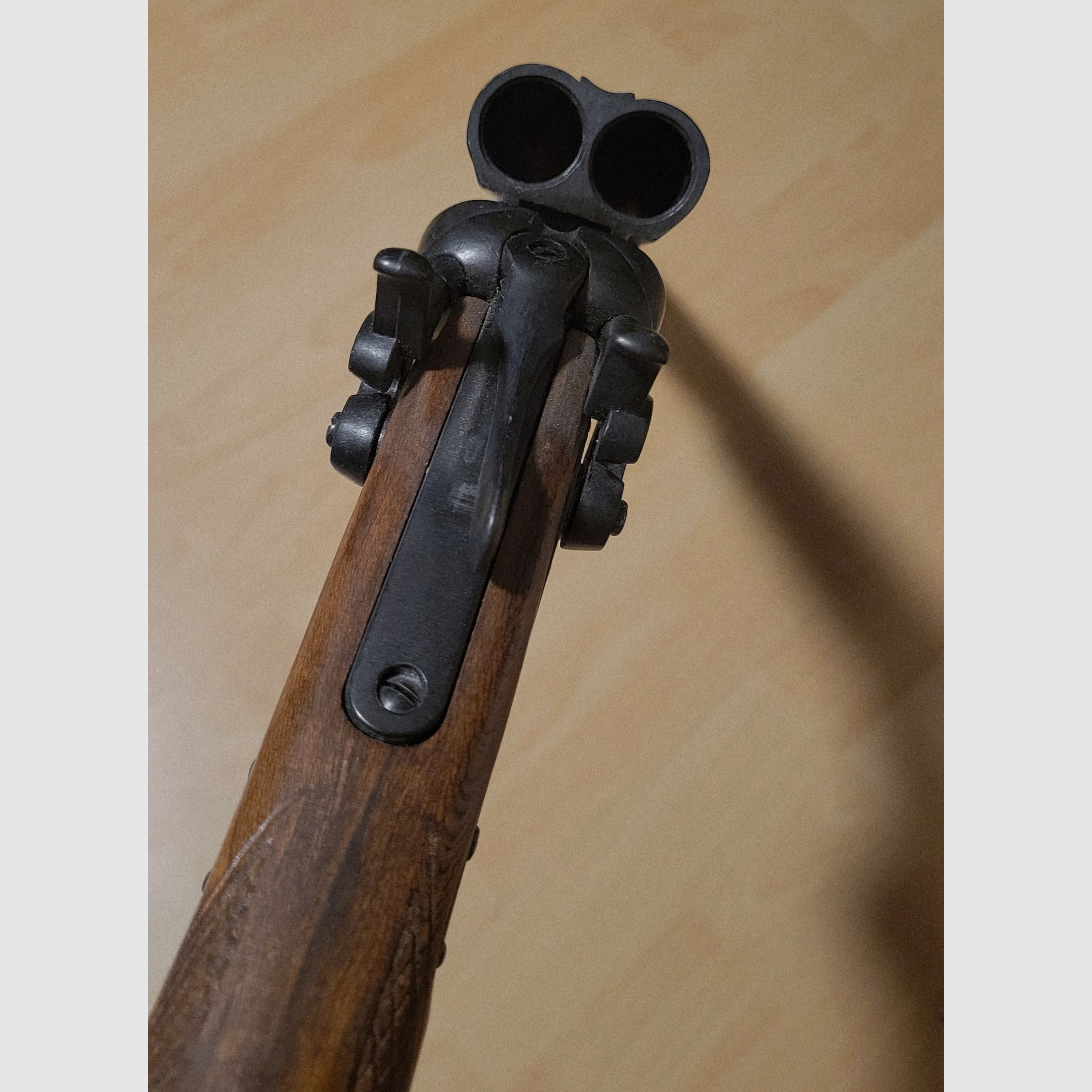 Schrotflinte Wyatt Earp USA 1881 - Deko Waffe mit Doppellauf / Querflinte