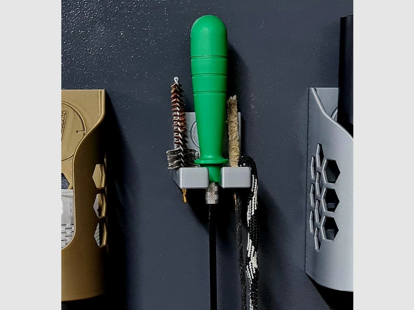 Putzstock- / Reinigungsschnur-Halter, magnetisch, individualisiert