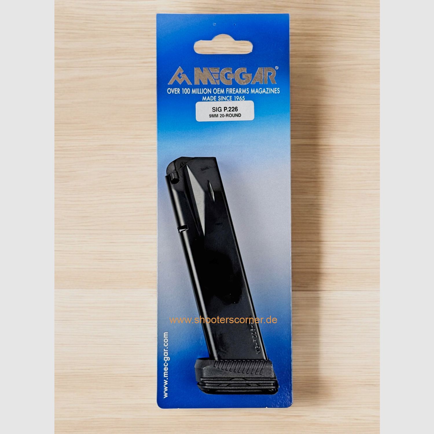 Sig Sauer P226 replacement magazine 20 rounds