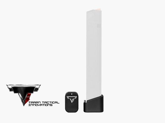 TTI Glock 9mm PCC +3 Base Pad Kit Flat Black