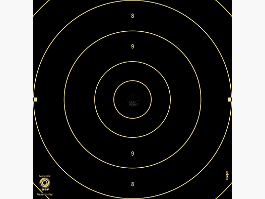 Szybkie strzelanie / Pojedynek - Lustro 26 x 26 cm - różne opakowania