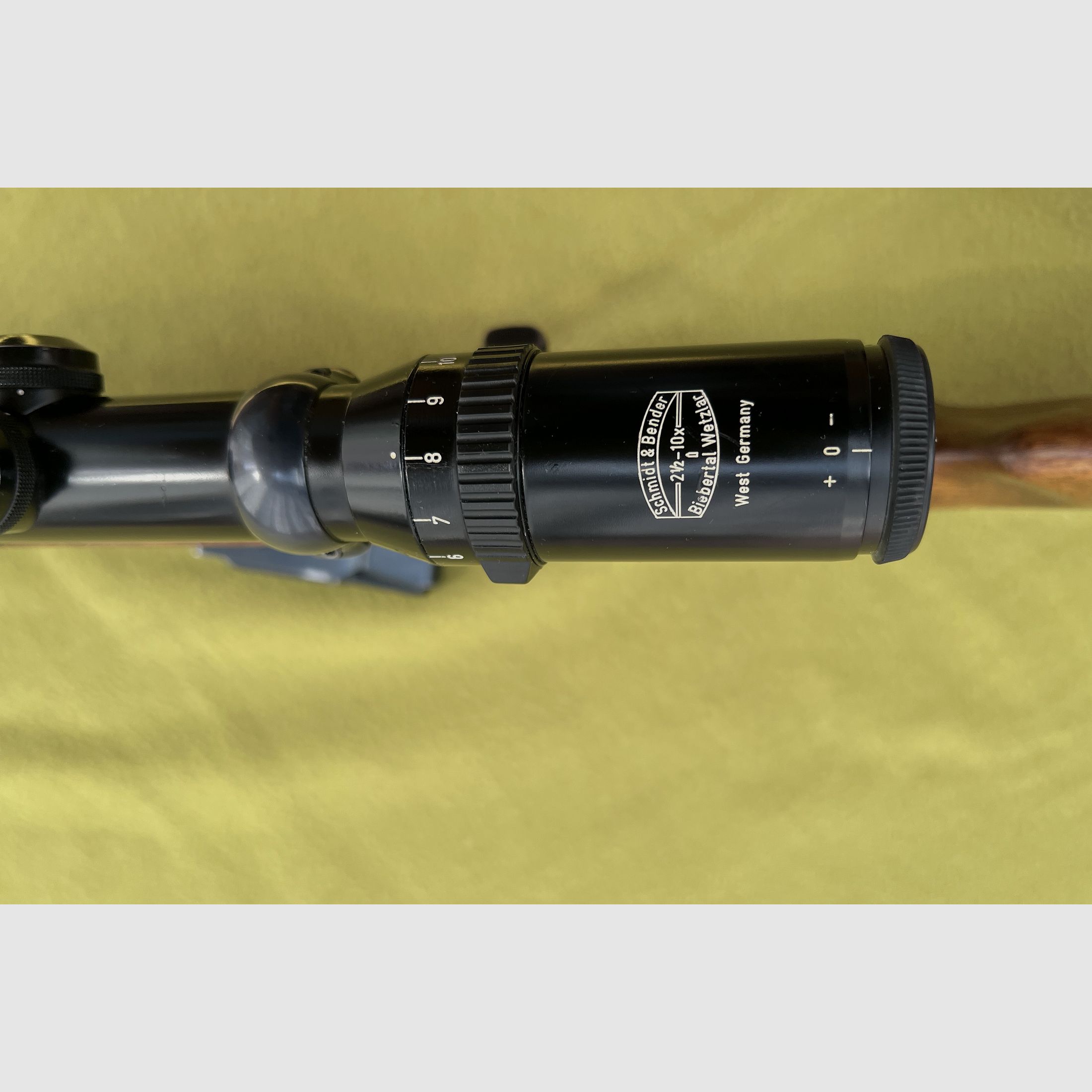 Rifle Sauer Modell 200 caliber .243Win. with scope Schmidt & Bender with very good shooting performance