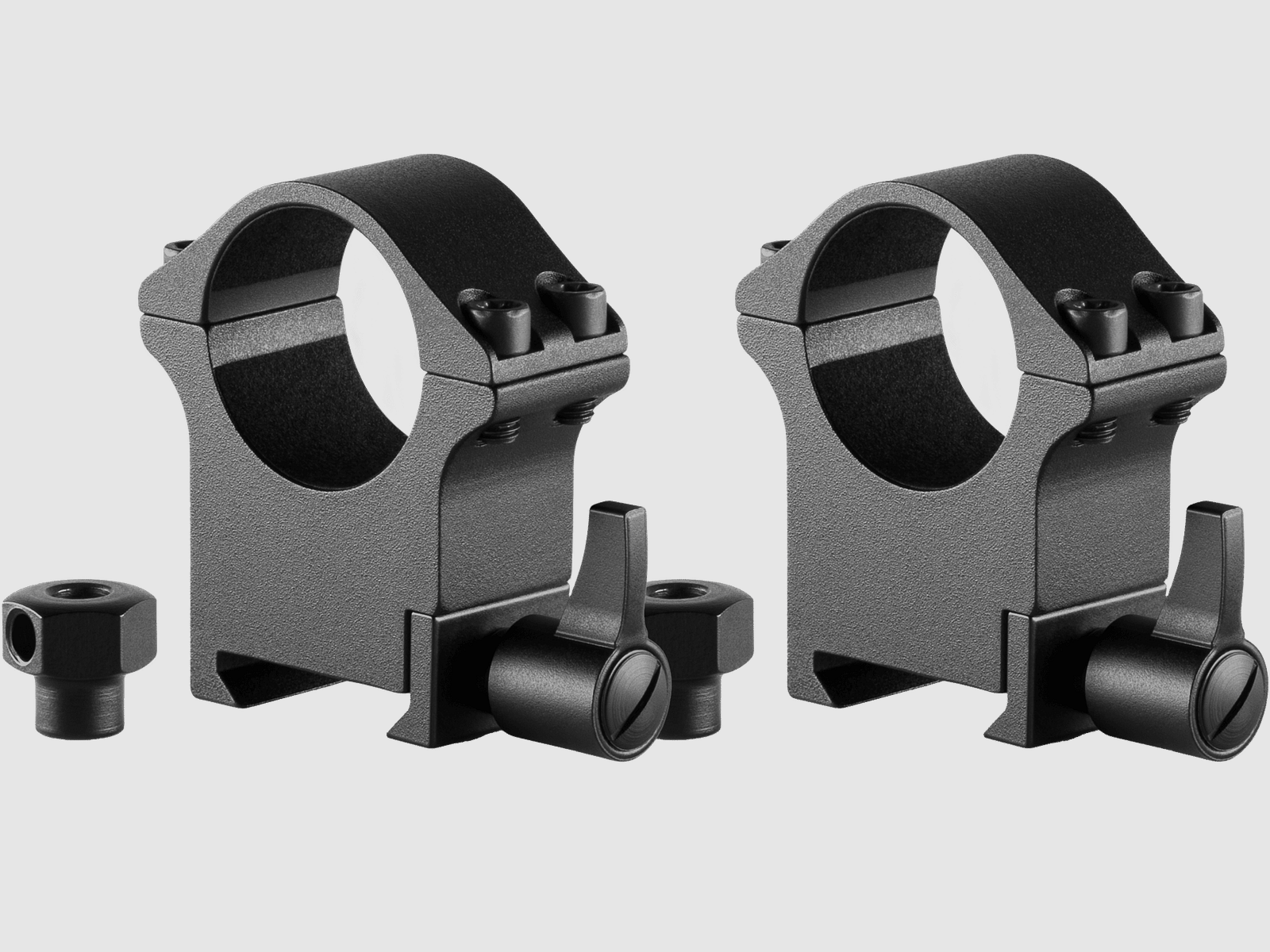 Hawke Professional Steel Ring Mount Weaver 1" High