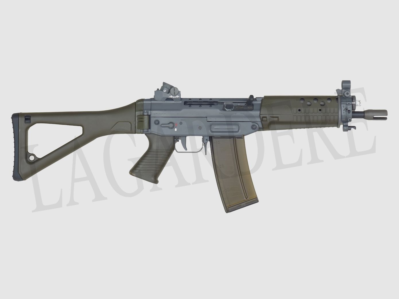 SIG-SAUER SG 553-1 SB DIOPTERRING GRÜN (SEMI-AUTOMATISCHES STURMGEWEHR)