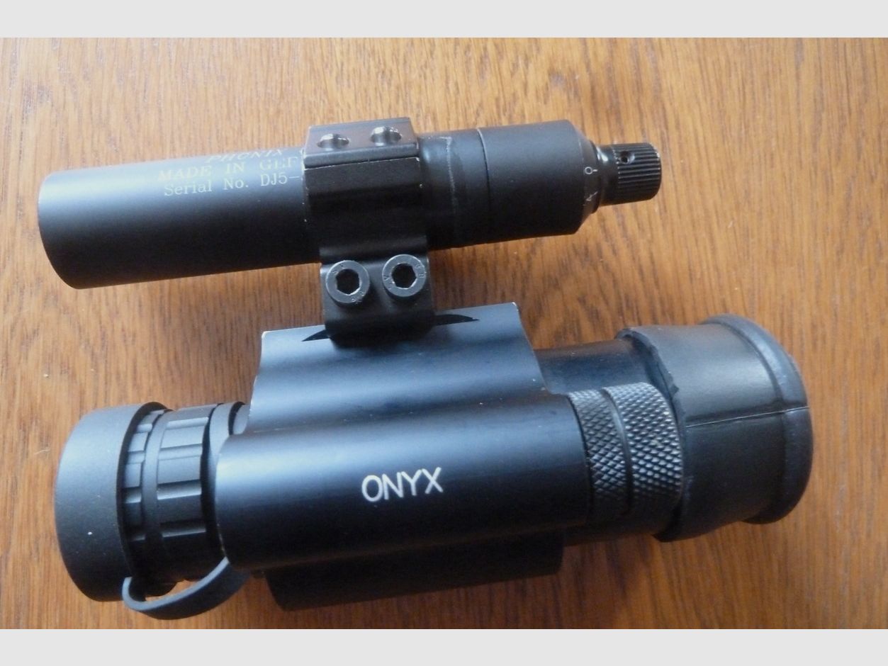 Jahnke appareil de vision nocturne DJ-8 Onyx tube d'image haute performance 7,5x56 en excellent état