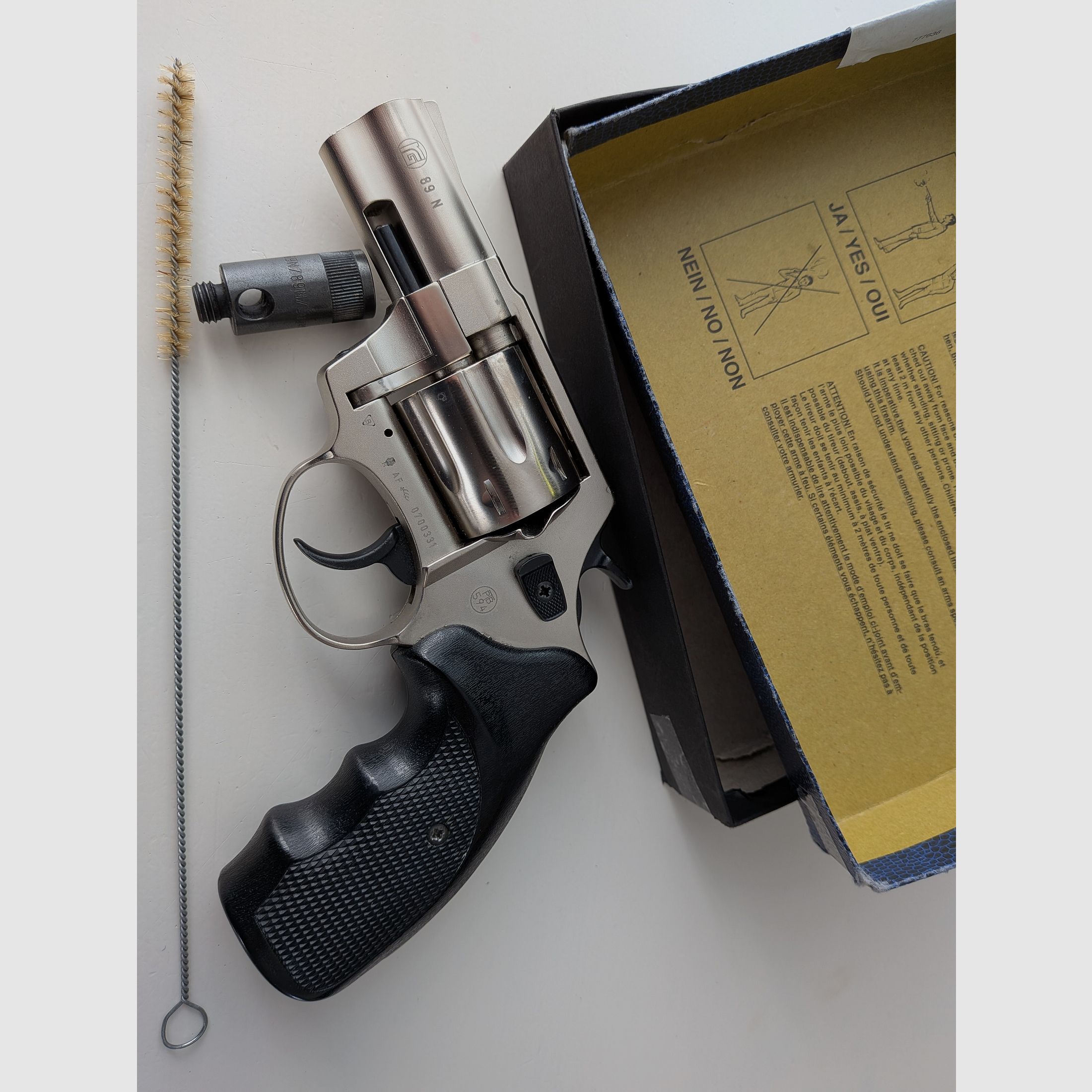 Röhm RG 89 N (RG89) PTB 594 blank firing revolver 9mm RK