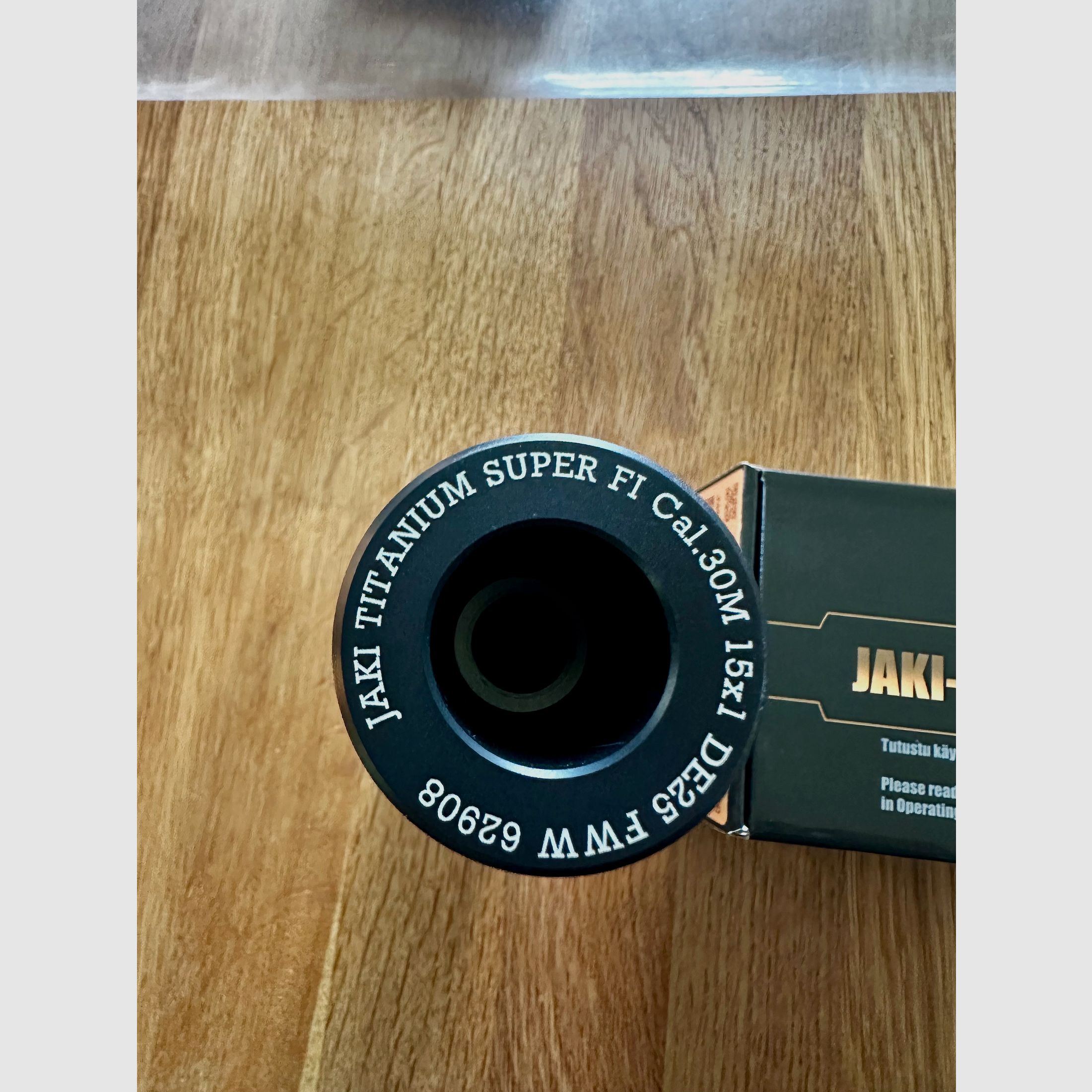 JAKI Titanium Super M15.1 caliber .30 silencer