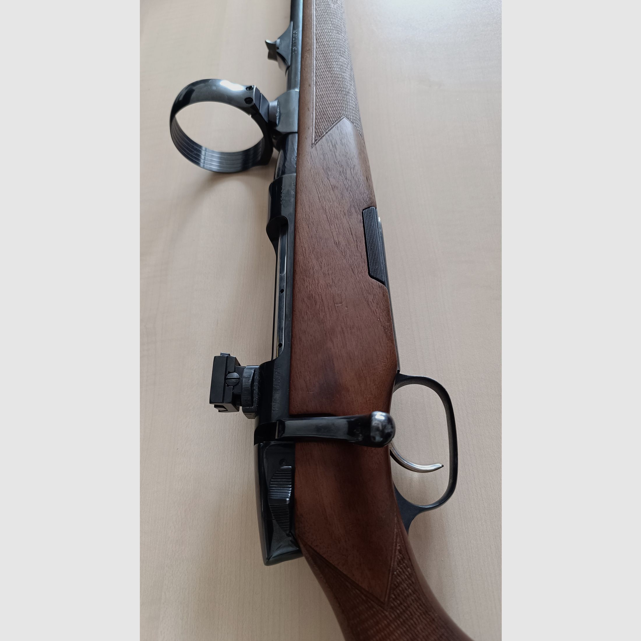 Rifle repetidora Steyr Mannlicher lujo calibre 7x64