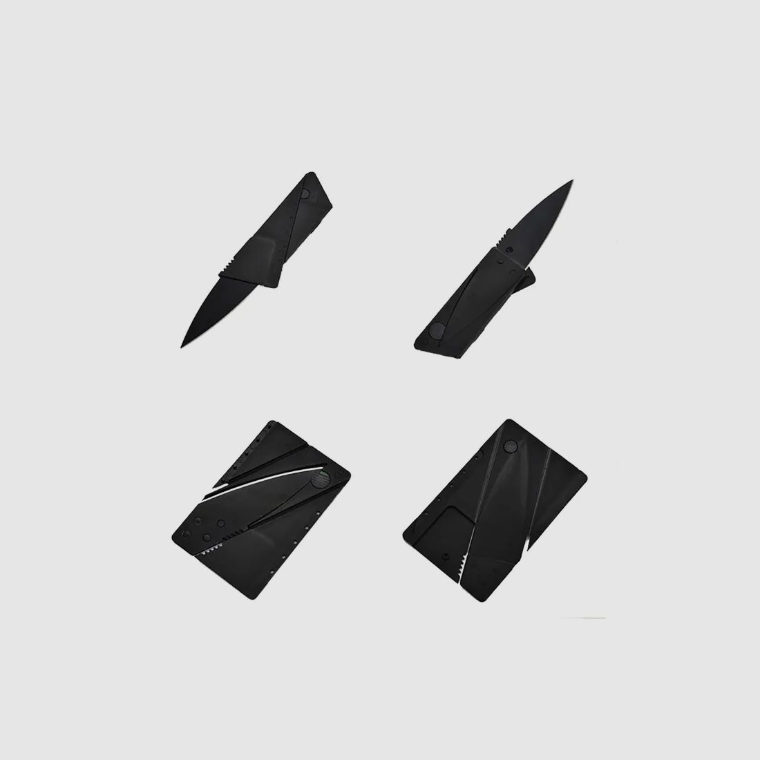 Veiligheidskaart zakmes met kunstlederen etui