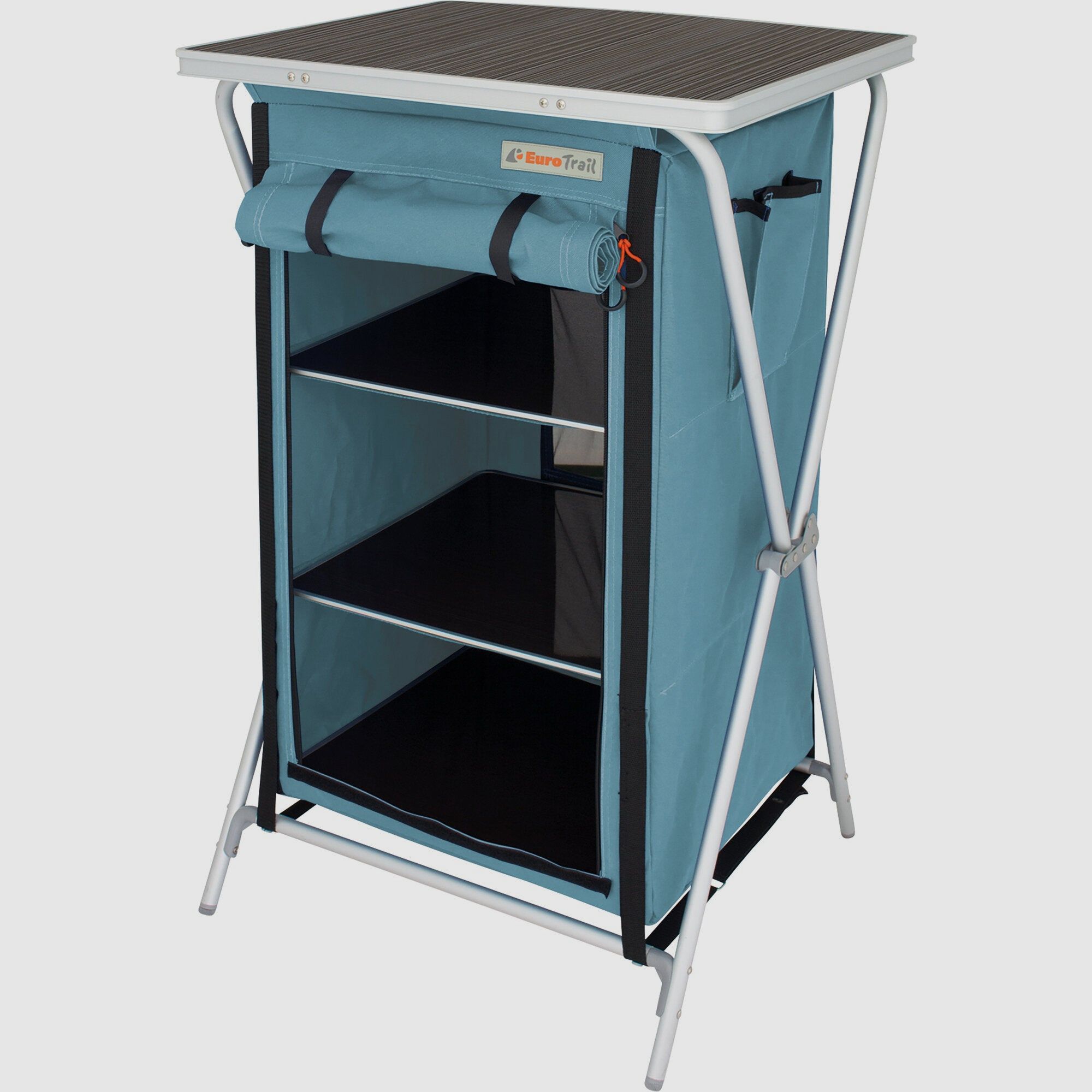 Campingschrank, lichtblauw, Aubenas, afbeelding 2 van 4