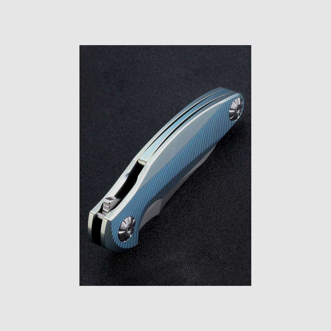 Rikeknife 1503-GB Taschenmesser Gold/Blau